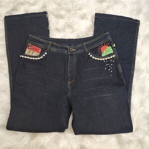 You‎ Fashion Co LTD hi-rise bootcut/flare jeans